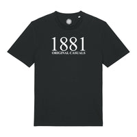 Original Casuals 'Core - 1881' Black T-shirt