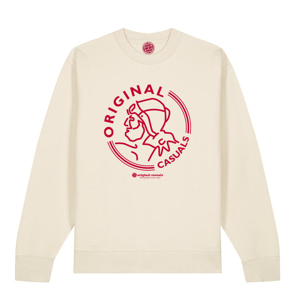 Original Casuals 'OC Badge - Ajax' Raw Sweatshirt