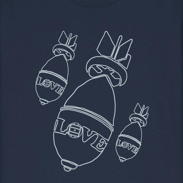 Original Casuals 'Love Bomb' Navy Sweatshirt