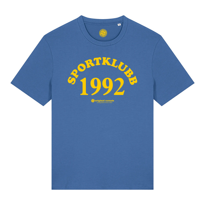 Original Casuals 'Sports Club - Sweden' Mid-Blue T-shirt