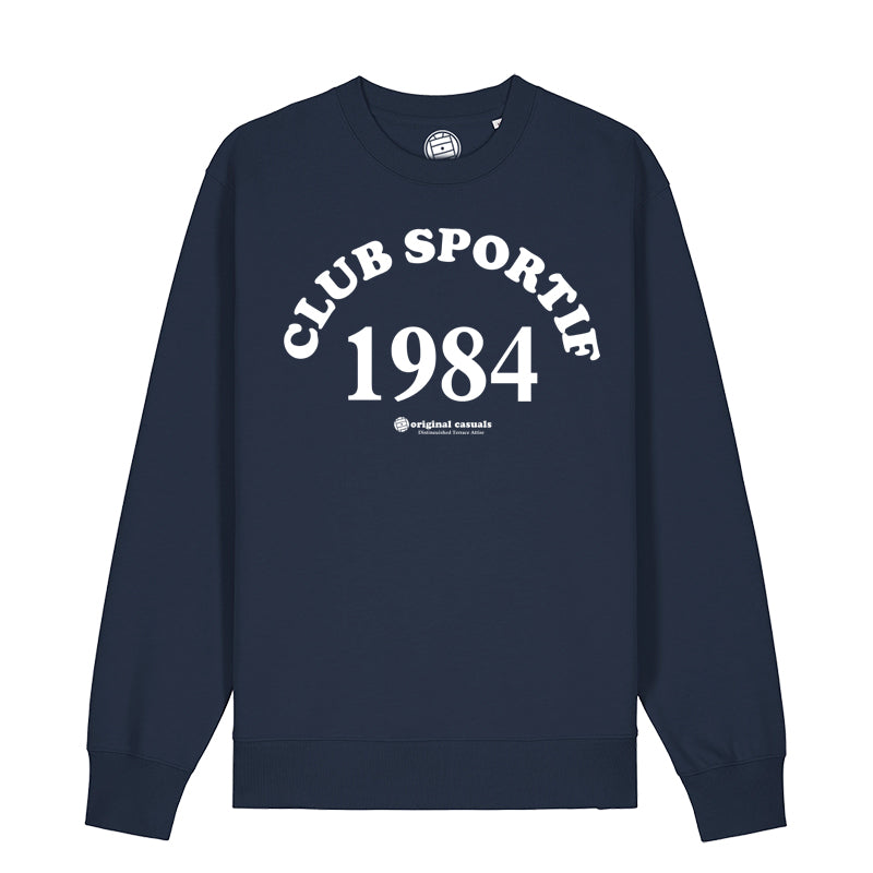 Original Casuals 'Sports Club - France' Navy Sweatshirt