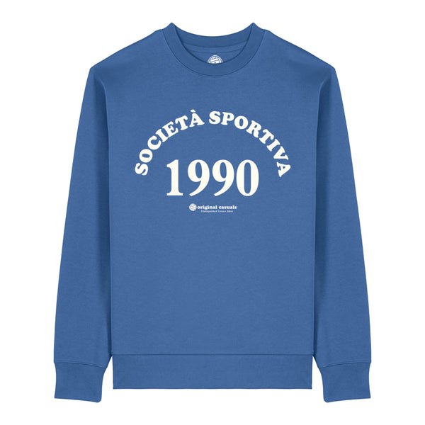 Original Casuals 'Sports Club - Italy' Mid-Blue Sweatshirt