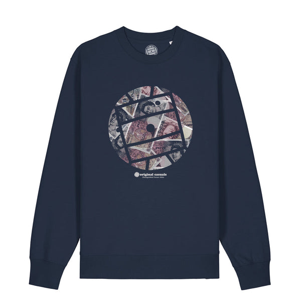 Original Casuals 'Dirty Cash' Navy Sweatshirt