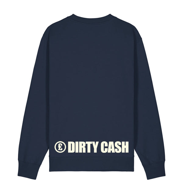 Original Casuals 'Dirty Cash' Navy Sweatshirt