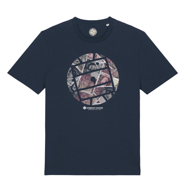 Original Casuals 'Dirty Cash' Navy T-shirt