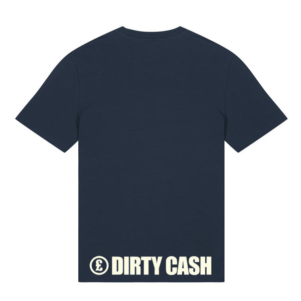 Original Casuals 'Dirty Cash' Navy T-shirt