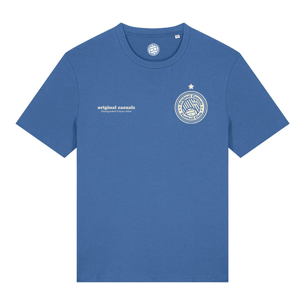 Original Casuals 'FC Badge' Mid-Blue T-shirt