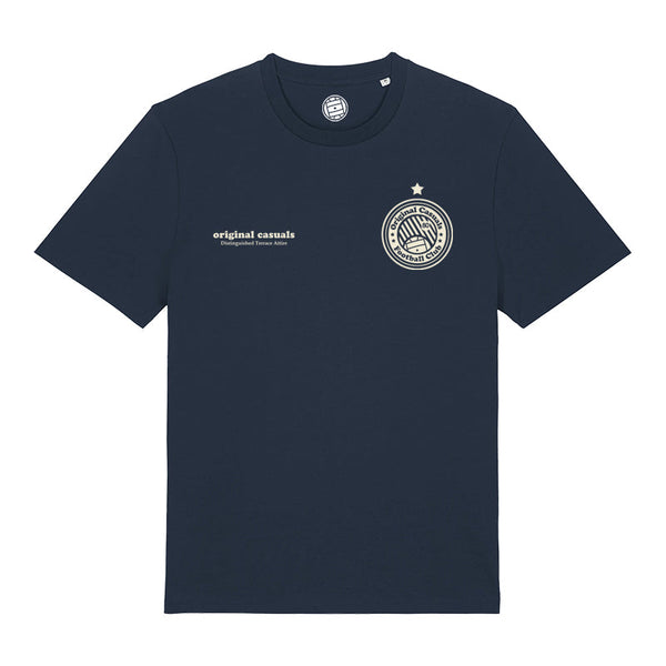 Original Casuals 'FC Badge' Navy T-shirt