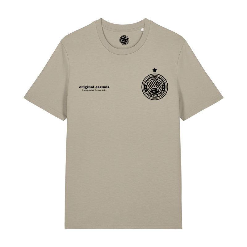 Original Casuals 'FC Badge' Stone T-shirt