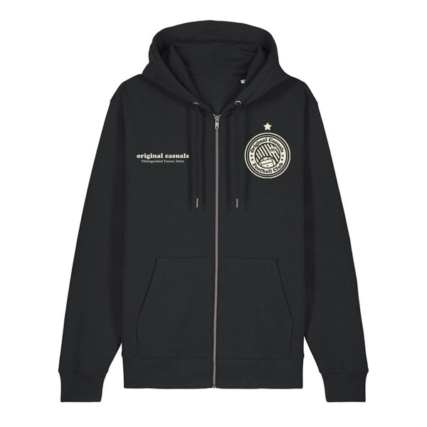 Original Casuals 'FC Badge' Black ZIp-Up