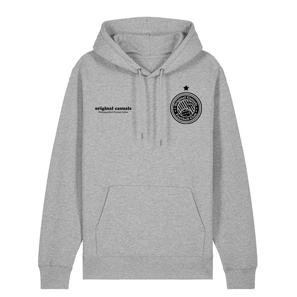 Original Casuals 'FC Badge' Grey Hoodie