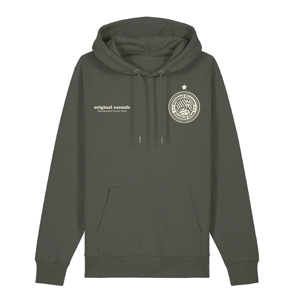 Original Casuals 'FC Badge' Khaki Hoodie