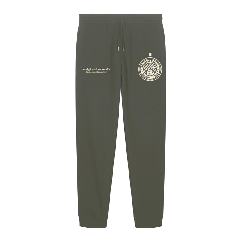 Original Casuals 'FC Badge' Khaki Joggers