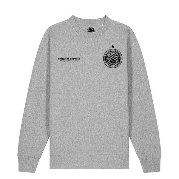 Original Casuals 'FC Badge' Grey Sweatshirt