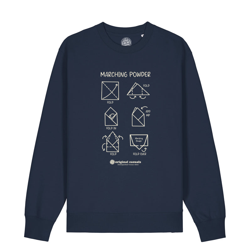 Original Casuals 'Original Origami' Navy Sweatshirt