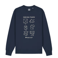 Original Casuals 'Original Origami' Navy Sweatshirt