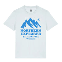 Original Casuals 'Northern Explorer' Ice-Blue T-shirt