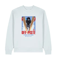 Original Casuals 'Off-Piste' Ice-Blue Sweatshirt