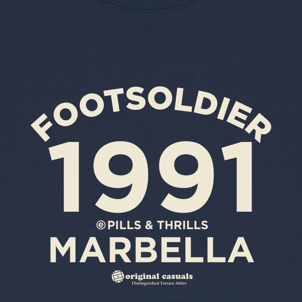 Original Casuals 'Marbella' Navy T-shirt