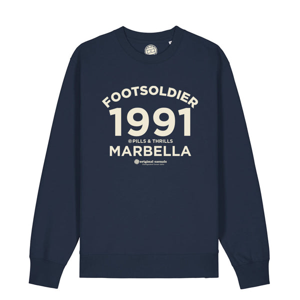 Original Casuals 'Marbella' Navy Sweatshirt