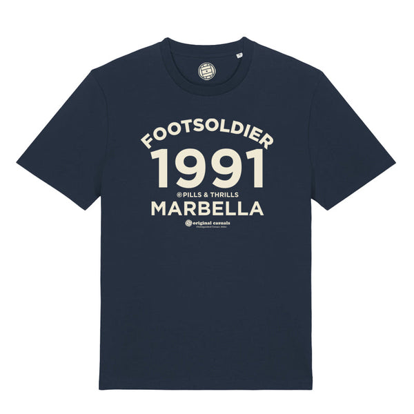 Original Casuals 'Marbella' Navy T-shirt