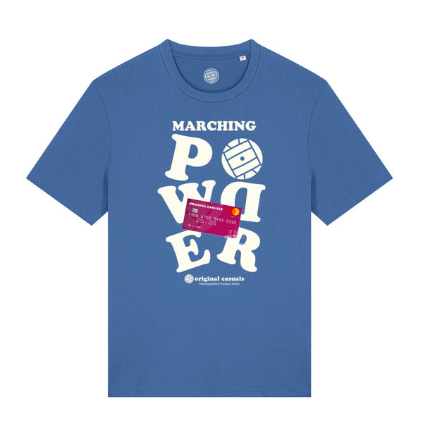 Original Casuals 'Marching Powder' Mid-Blue T-shirt