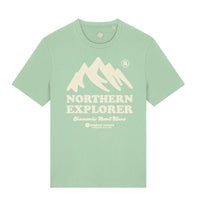 Original Casuals 'Northern Explorer' Misty Green T-shirt