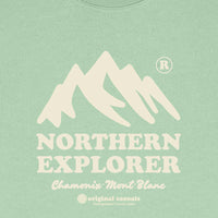 Original Casuals 'Northern Explorer' Misty Green T-shirt