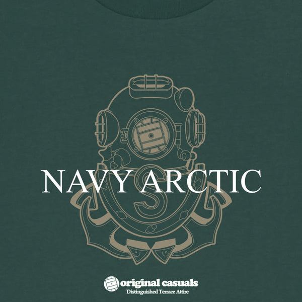 Original Casuals 'Diver' Glazed Green T-shirt