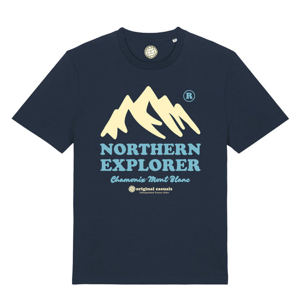 Original Casuals 'Northern Explorer' Navy T-shirt