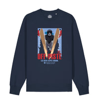 Original Casuals 'Off-Piste' Navy Sweatshirt