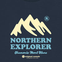 Original Casuals 'Northern Explorer' Navy T-shirt