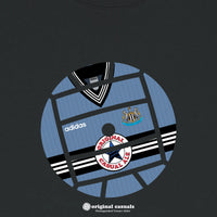 Original Casuals 'Get Stripped - Newcastle Away' Black Sweatshirt