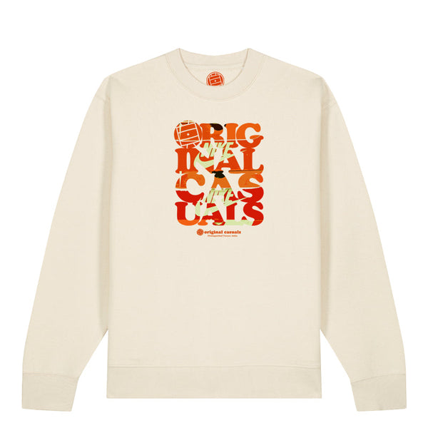 Original Casuals 'Stacked Swoosh' Raw Sweatshirt