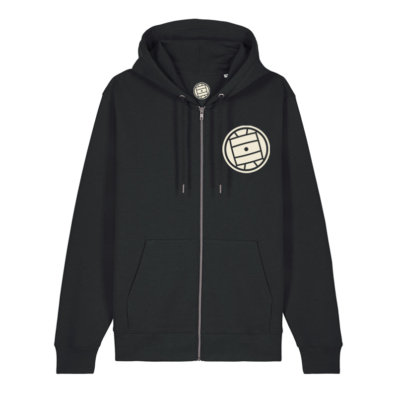 Original Casuals 'Oversized Ball' Black Zip-Up