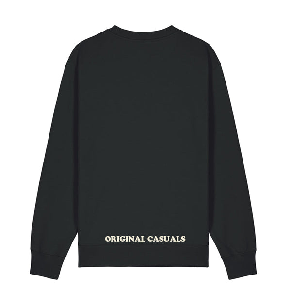 Original Casuals 'Oversized Ball' Black Sweatshirt