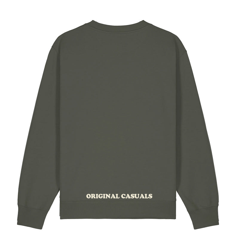 Original Casuals 'Oversized Ball' Khaki Sweatshirt