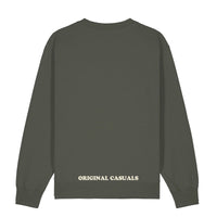 Original Casuals 'Oversized Ball' Khaki Sweatshirt