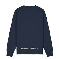 Original Casuals 'Oversized Ball' Navy Sweatshirt