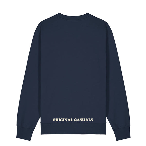 Original Casuals 'Oversized Ball' Navy Sweatshirt