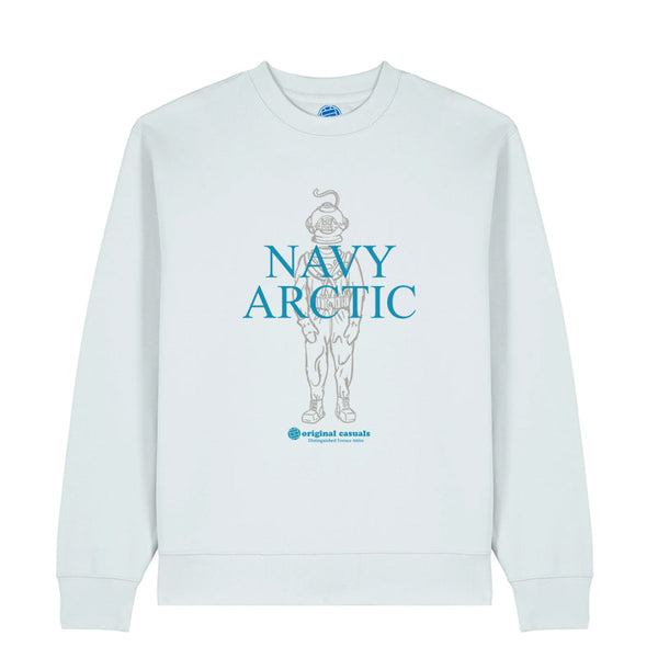 Original Casuals 'Deep-Sea Casual' Ice-Blue Sweatshirt