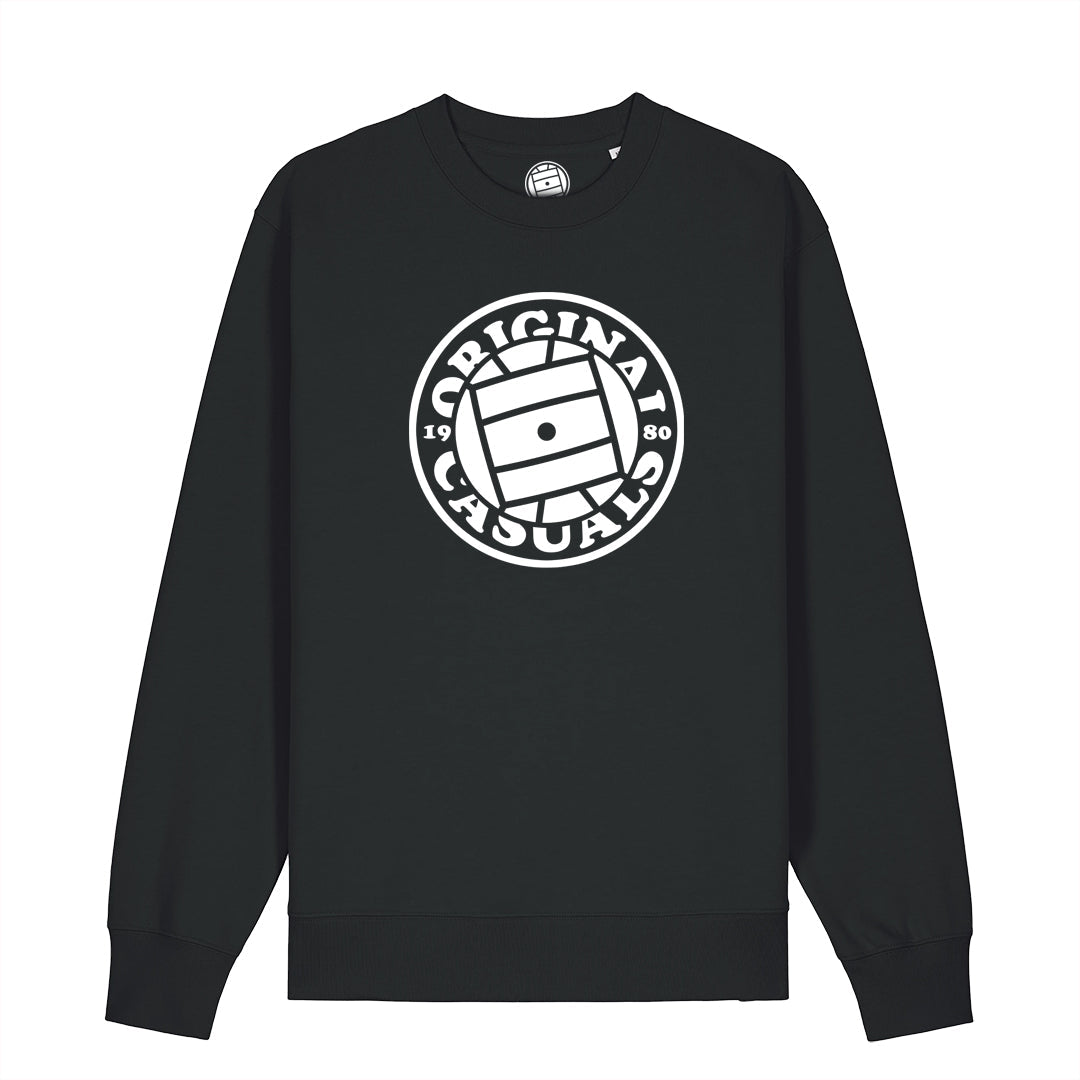 Core Ball Cut Black Sweatshirt Original Casuals