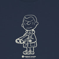 Original Casuals 'Pat Outline' Navy T-shirt