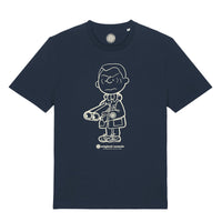 Original Casuals 'Pat Outline' Navy T-shirt