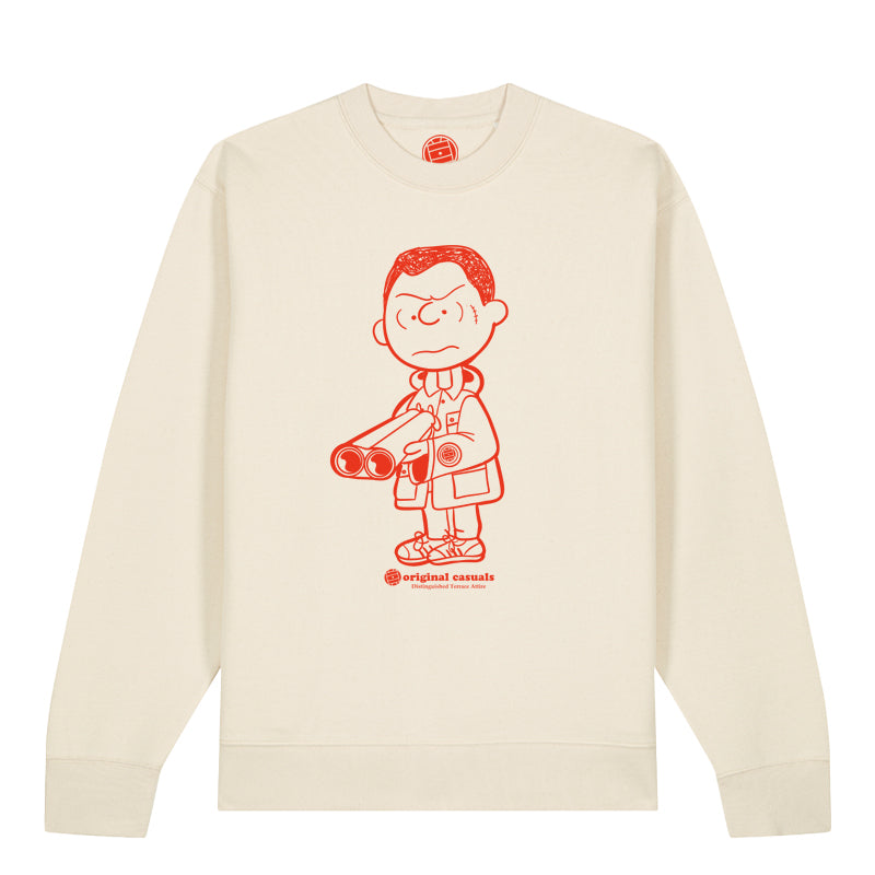 Original Casuals 'Pat Outline' Raw Sweatshirt