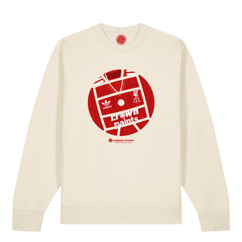 Original Casuals 'Get Stripped - Liverpool Home' Raw Sweatshirt