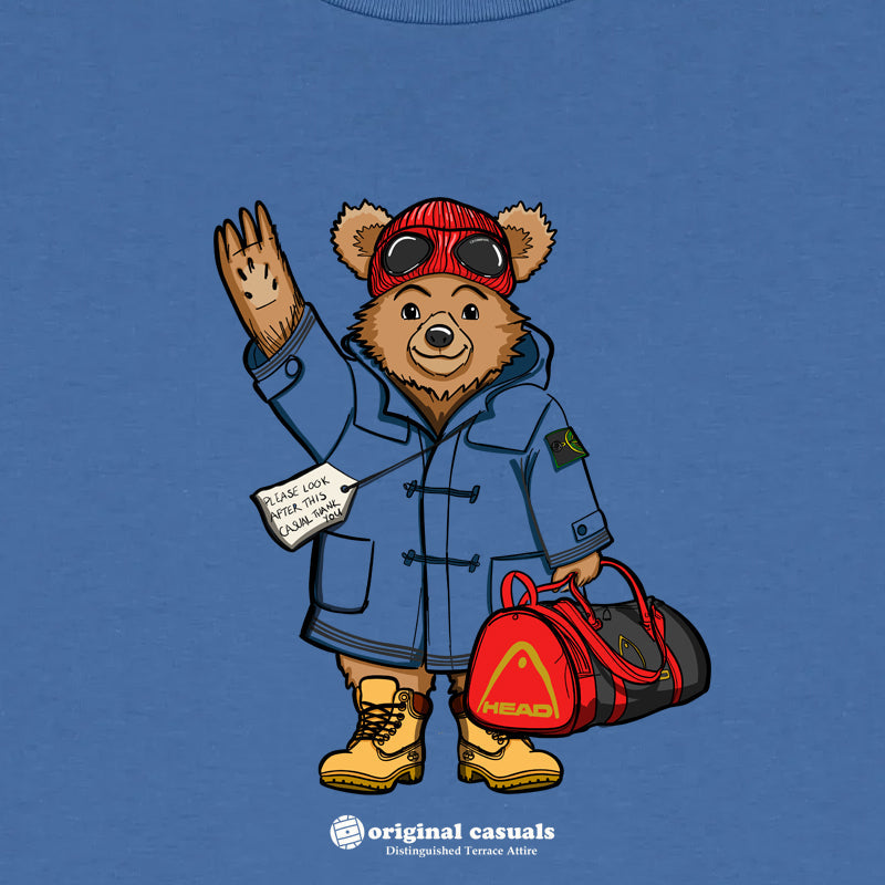 Original Casuals 'Paddington' Mid-Blue T-shirt