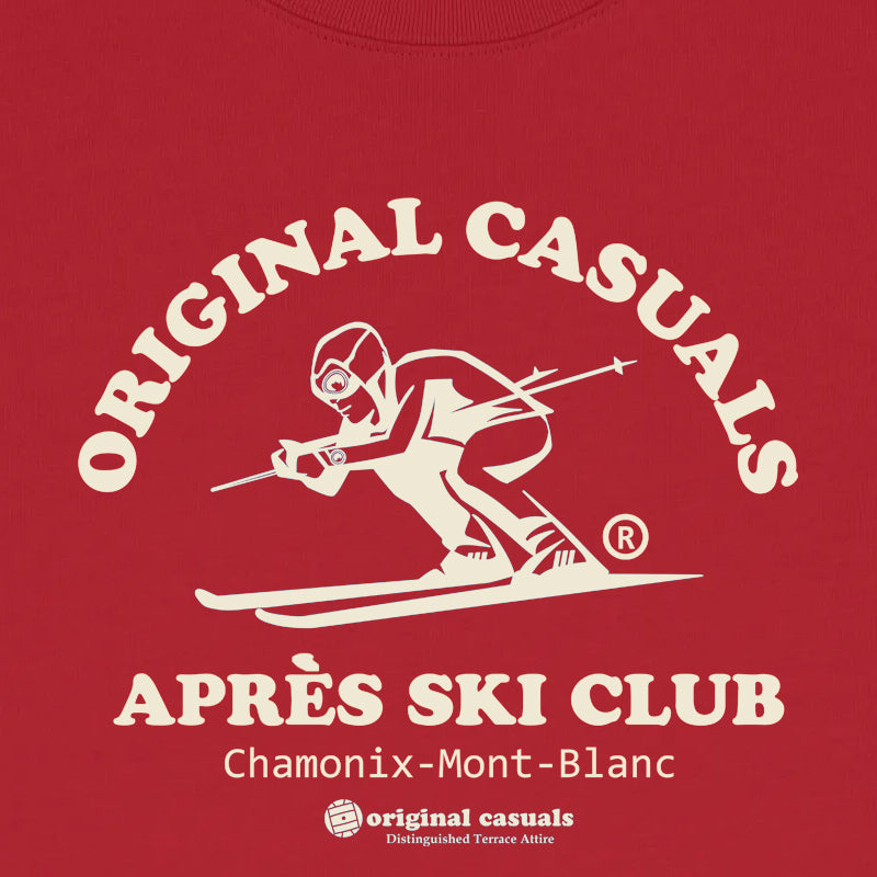 Skier - Red T-shirt