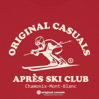 Skier - Red T-shirt