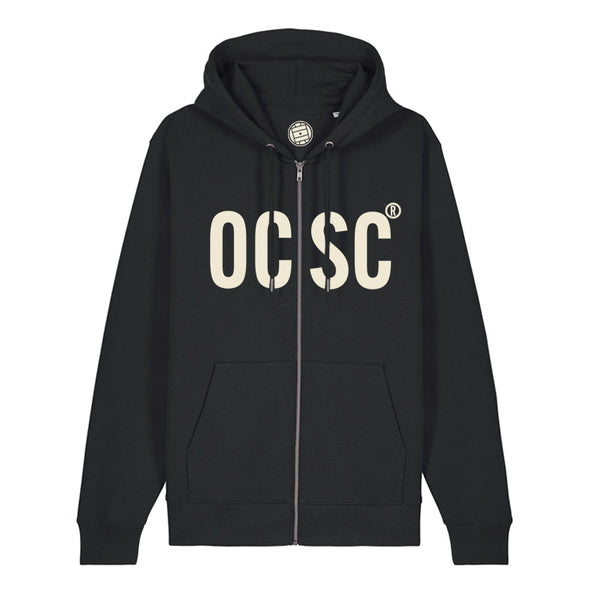 Original Casuals 'OCSC Text' Black Zip-Up